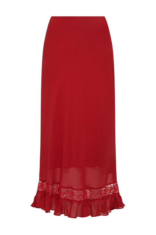 THE RUBY SLIP SKIRT