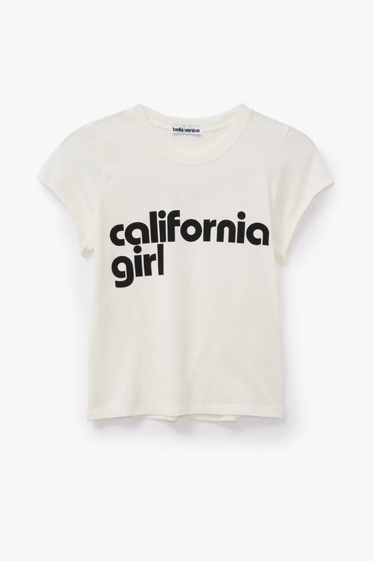 THE CALIFORNIA TEE IN BLACK