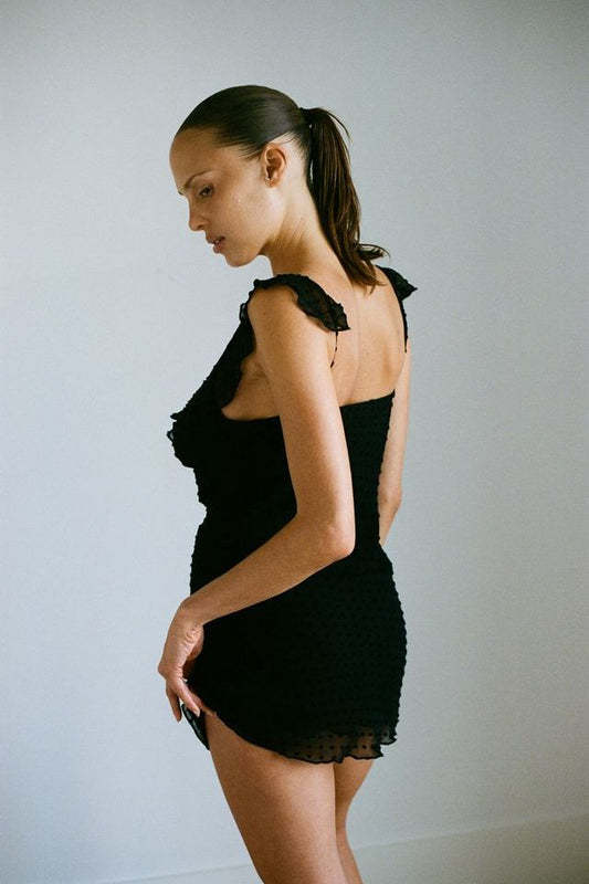 THE JOYA DRESS IN BLACK
