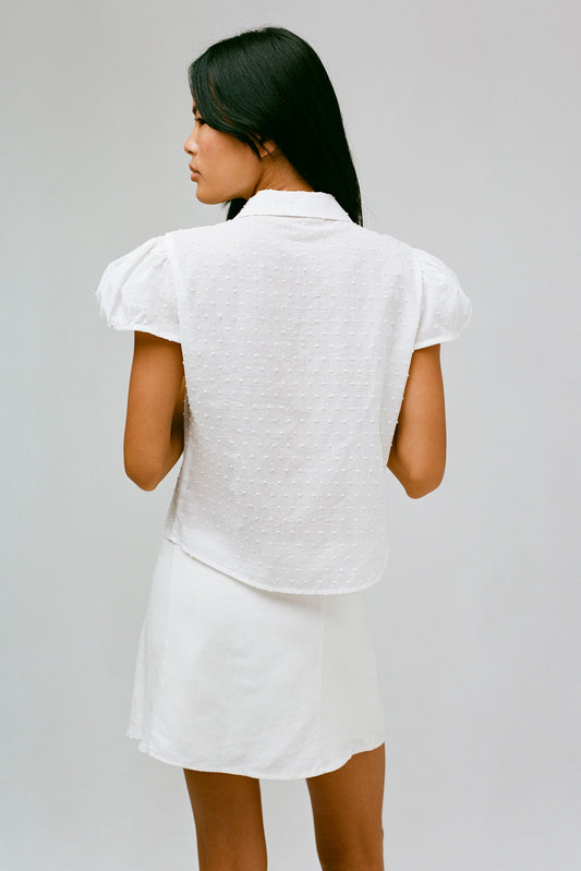 THE GRACIE SKIRT IN WHITE