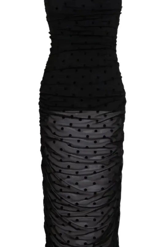 THE EMERSON TUBE DRESS IN BLACK