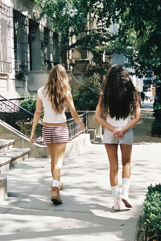 THE BB BLUE POLKA SHORT