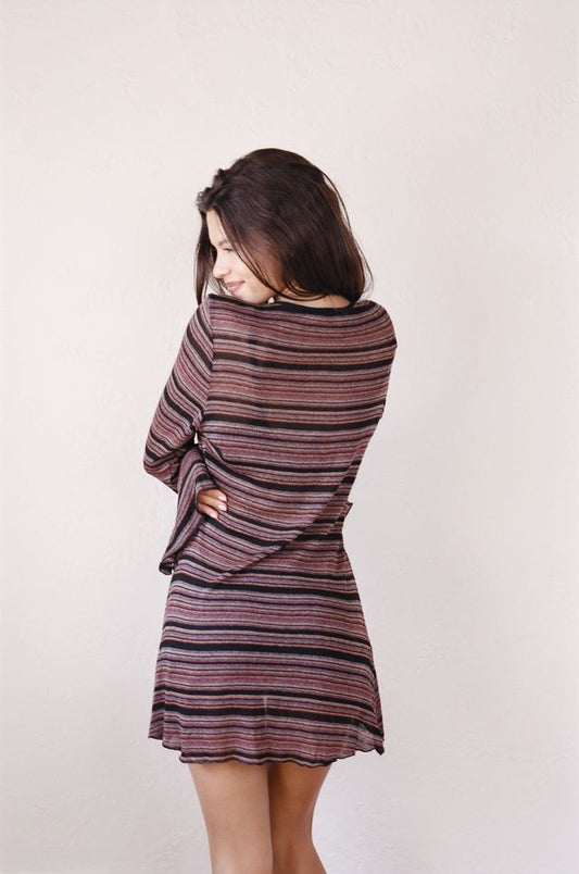 THE BRITAIN DRESS IN STRIPE