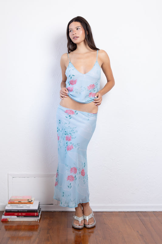 THE SILA TOP IN FLORAL