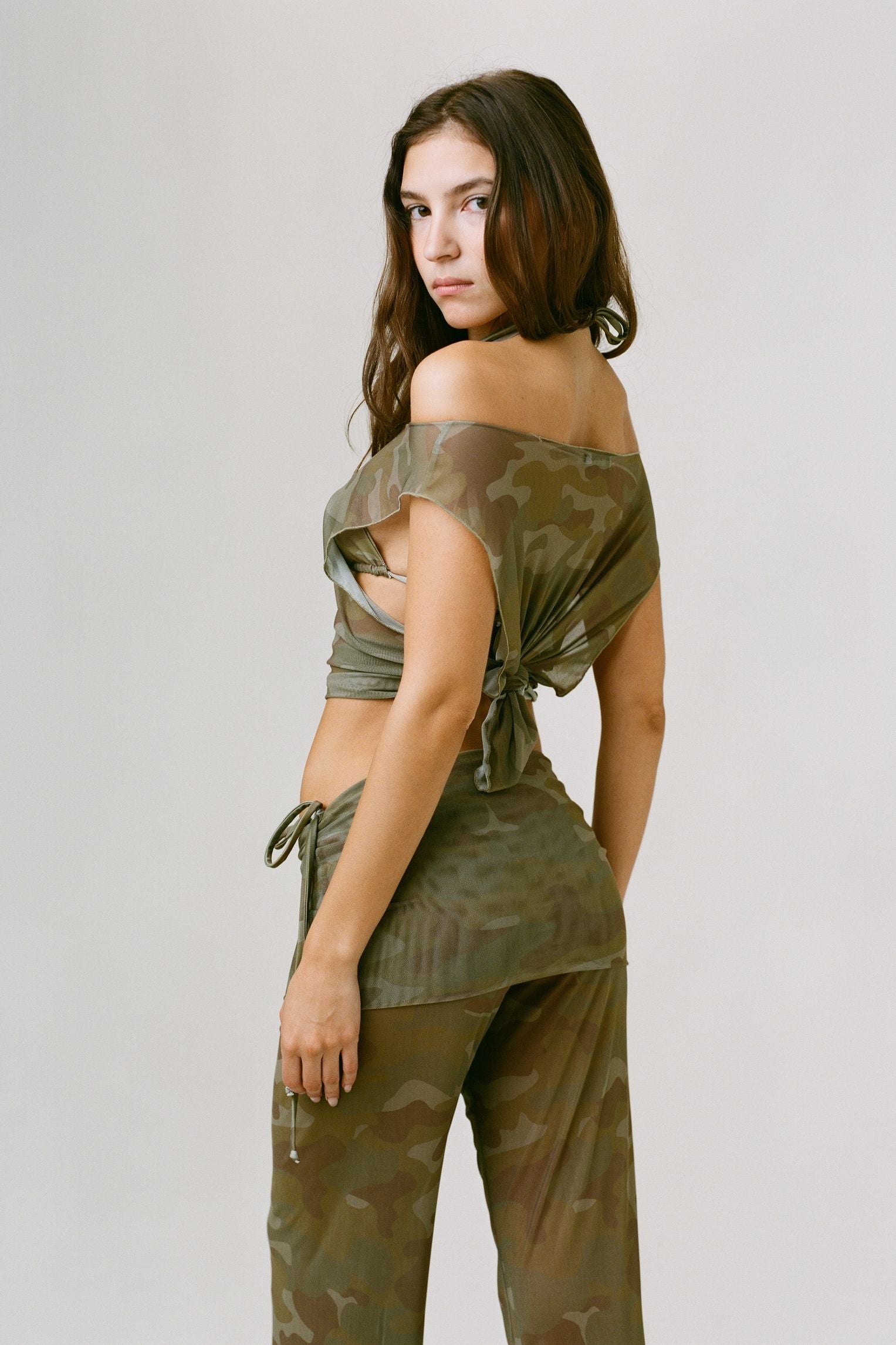 THE MELODY TOP IN CAMO
