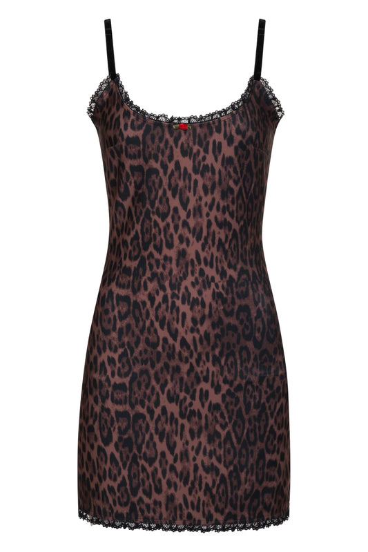the bailey dress in cheetah