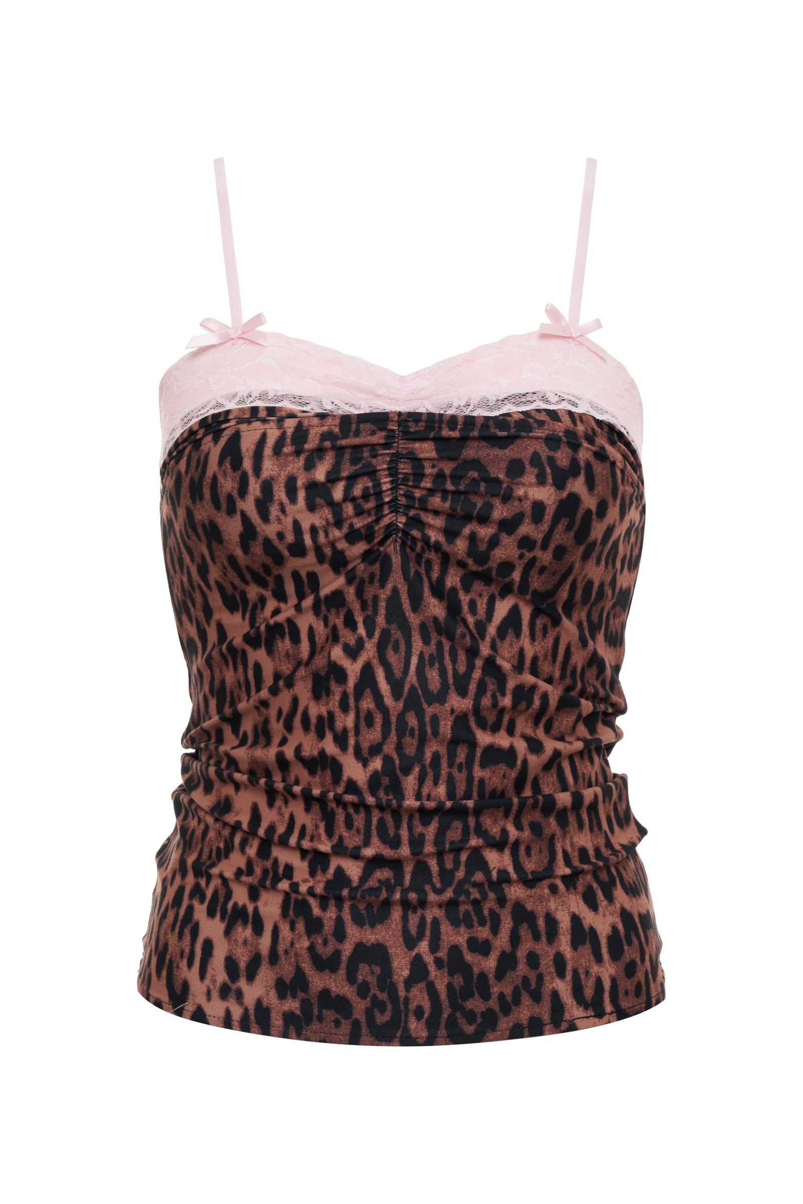THE KITTY TOP IN CHEETAH