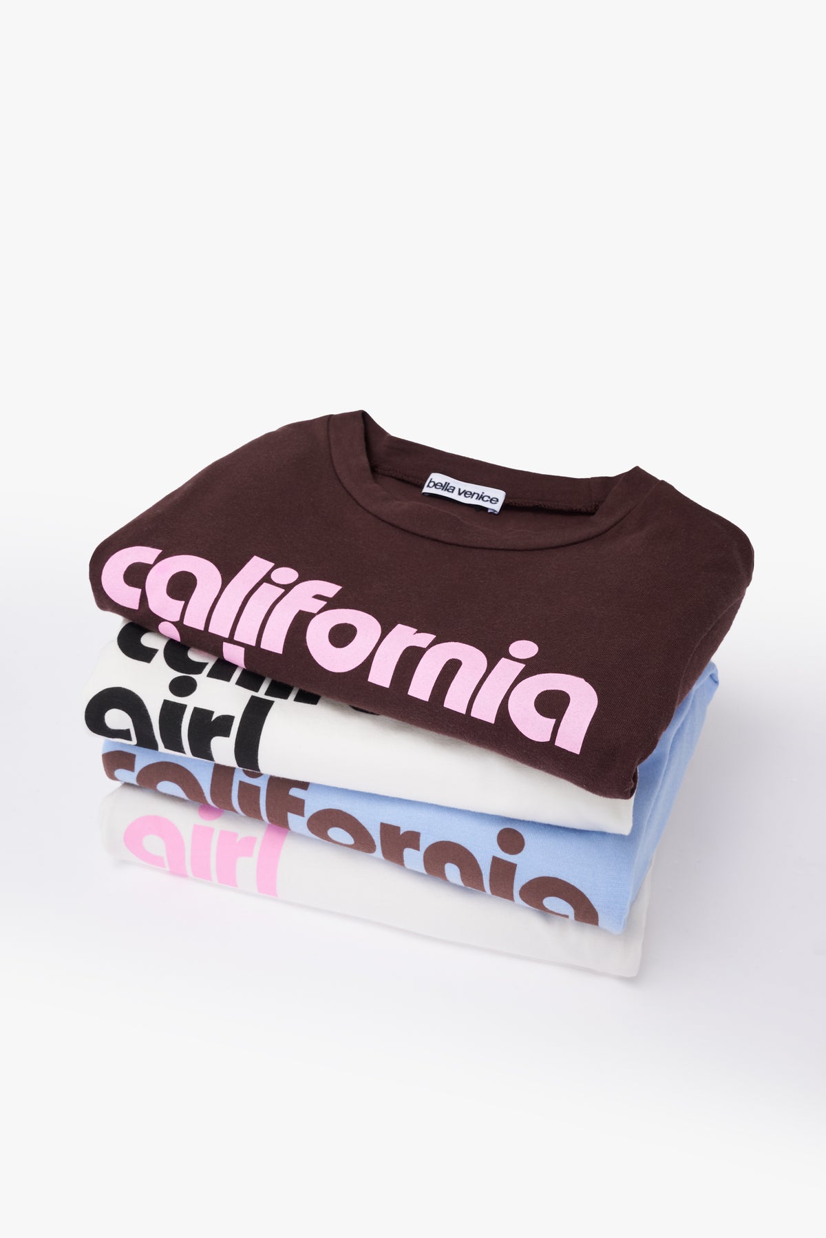 THE CA GIRL TEE IN BROWN