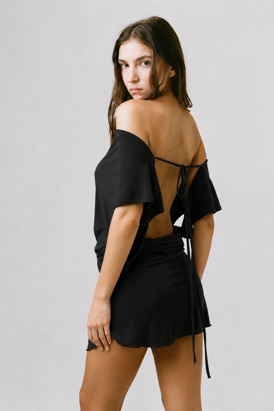 THE MAYA DRESS IN BLACK