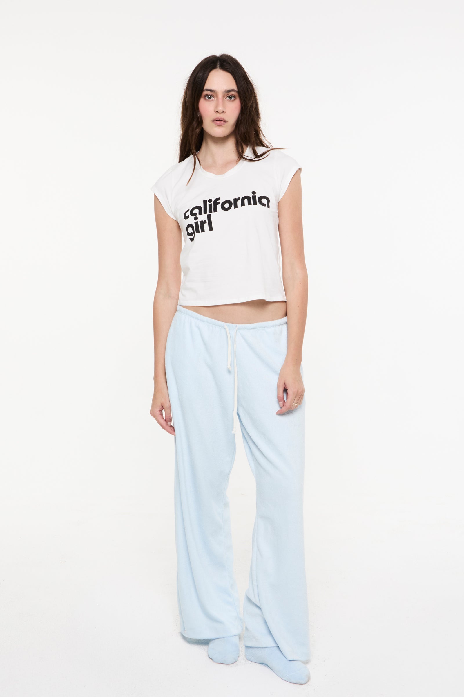 THE CALIFORNIA TEE IN BLACK