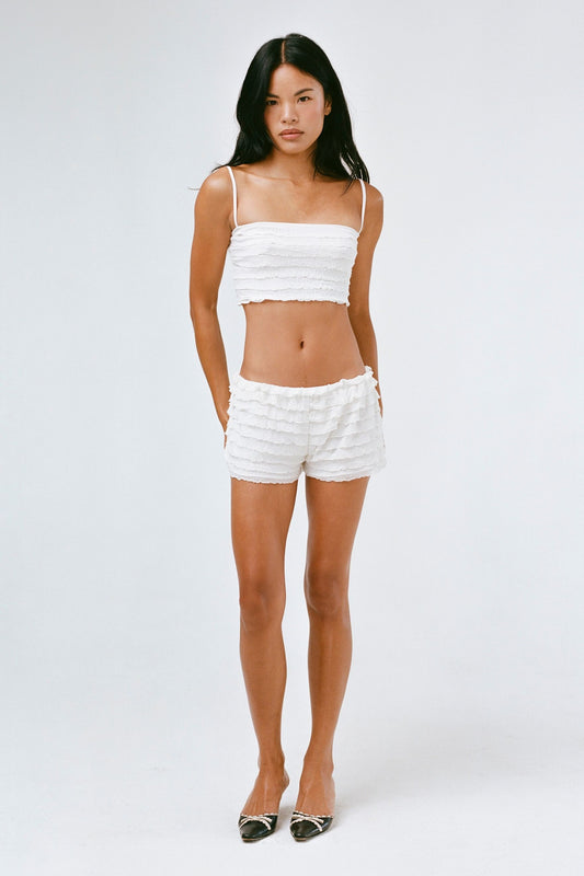 THE SOFI TOP IN WHITE