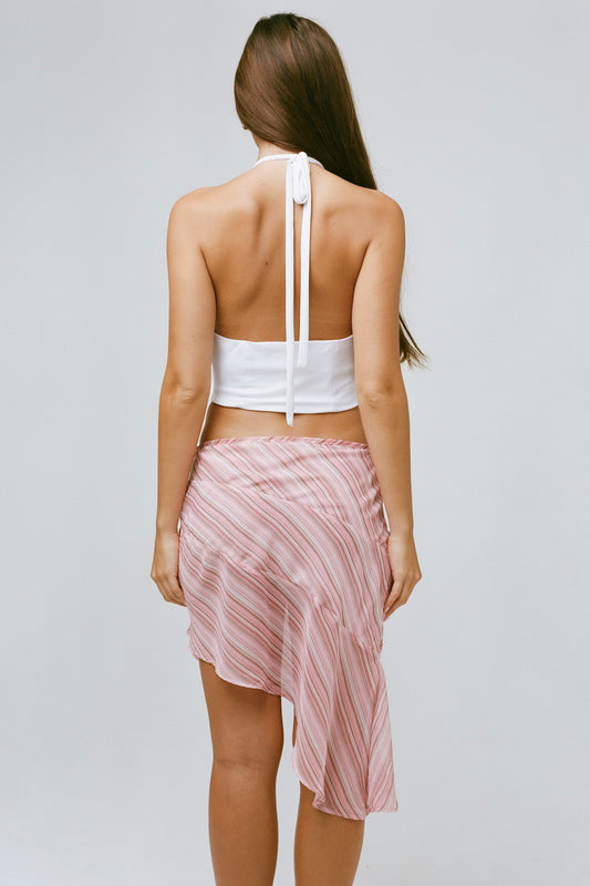 THE COCO HALTER IN WHITE