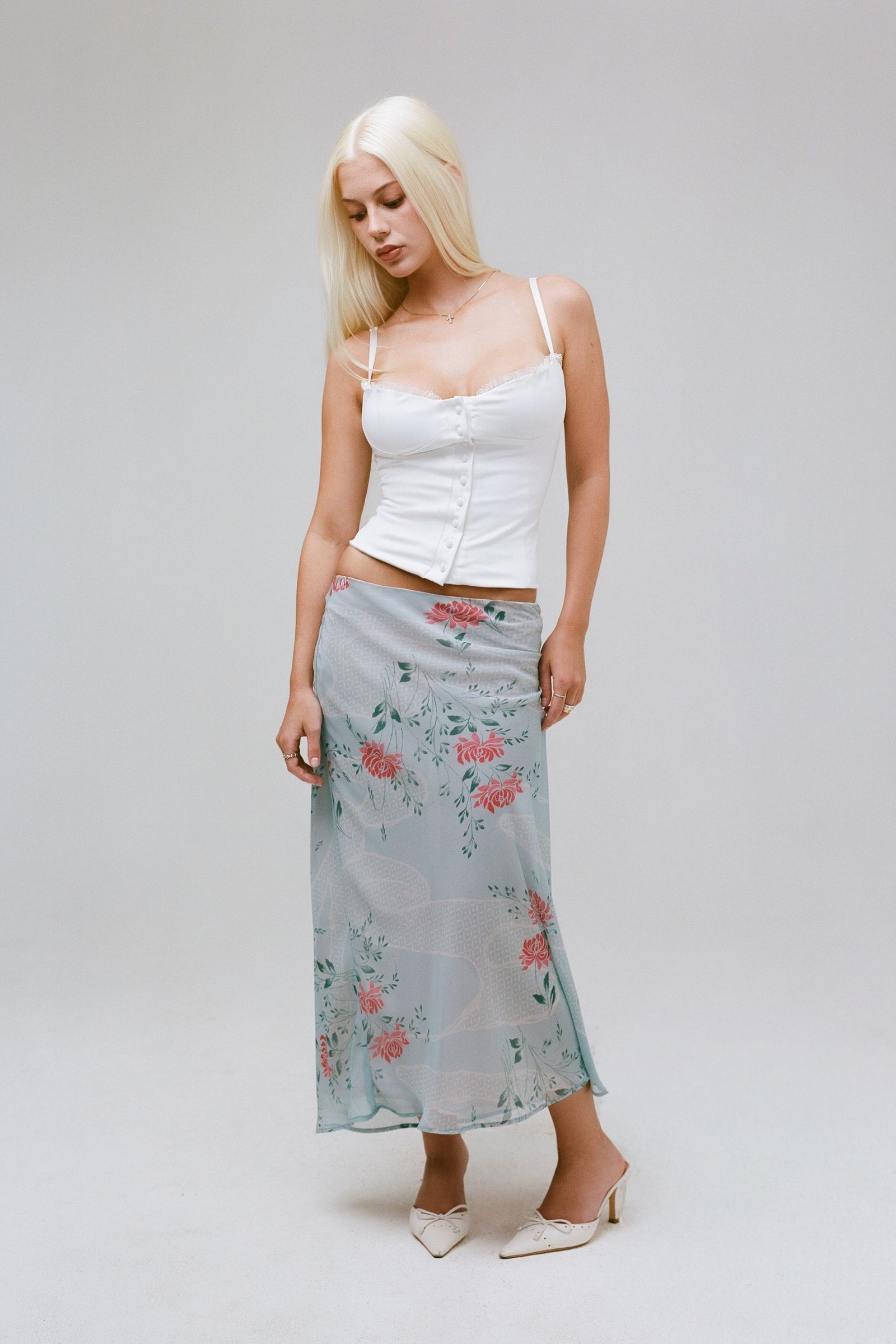 THE LAWSON SKIRT IN FLORAL