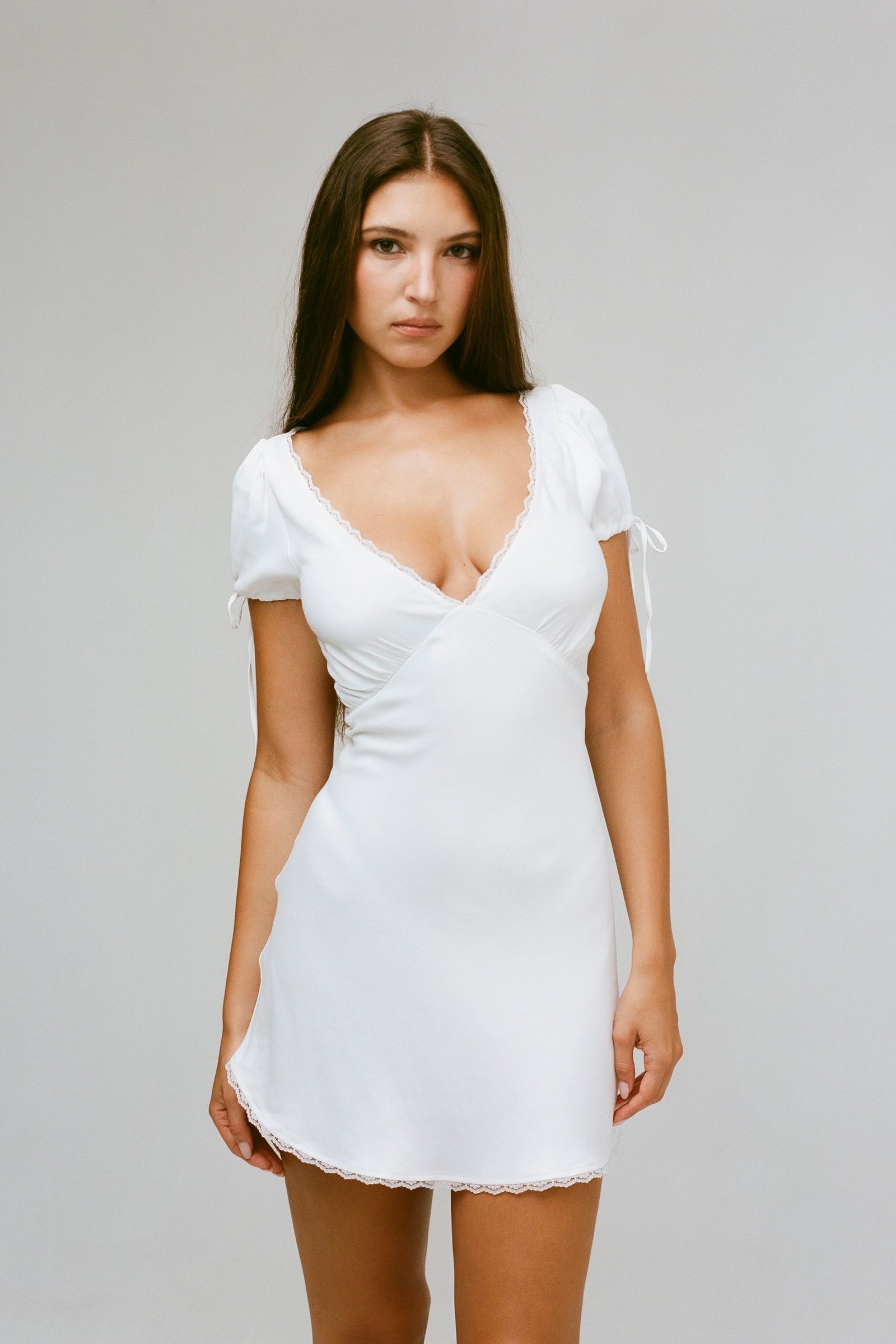 THE KENDALL DRESS IN WHITE