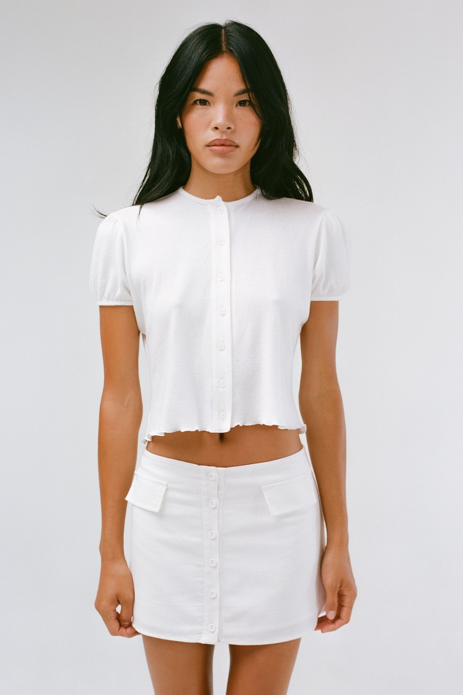 THE BONI SWEATER IN WHITE