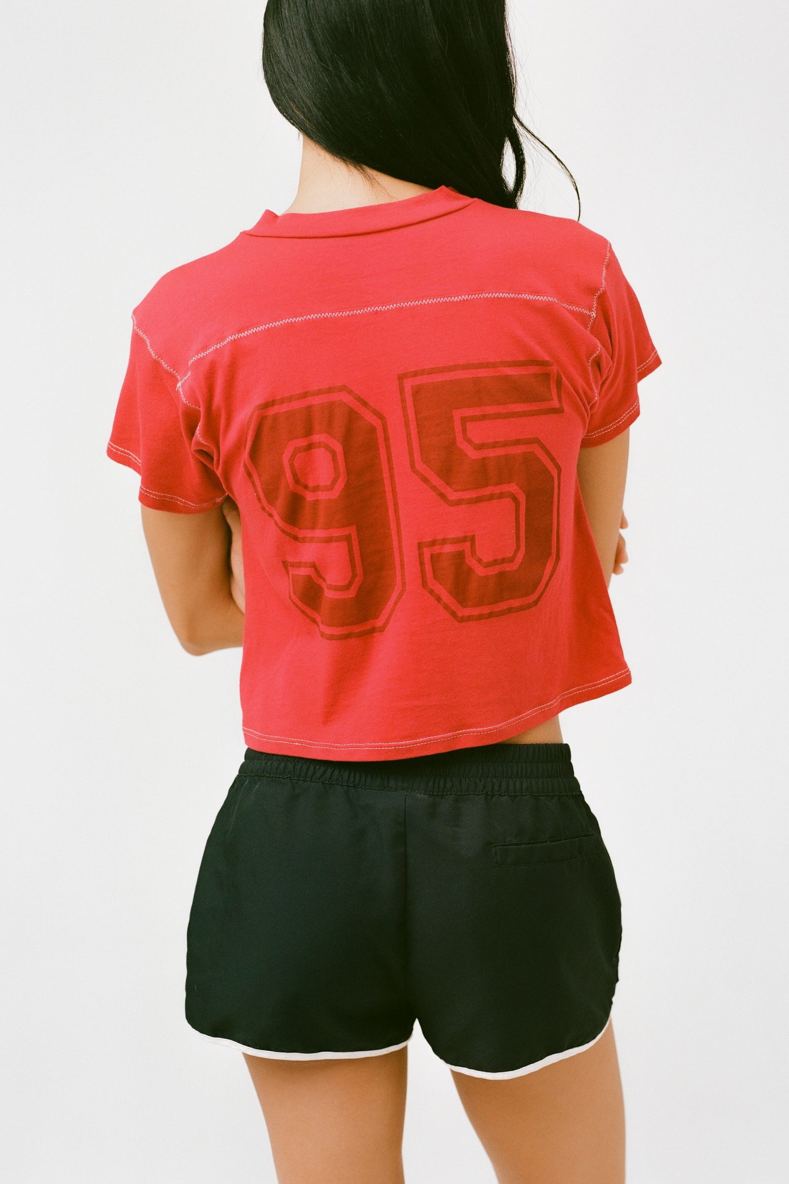 THE TLC TEE IN RED