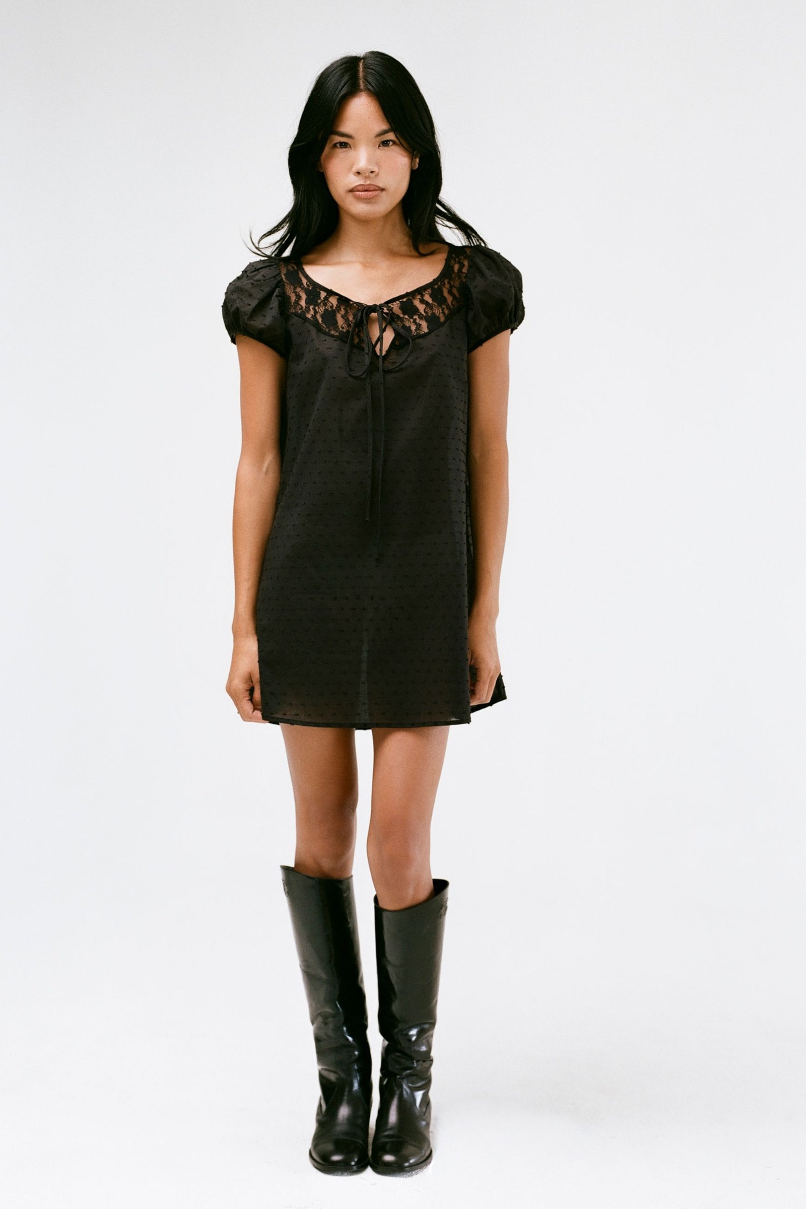THE MARGARET DRESS IN BLACK