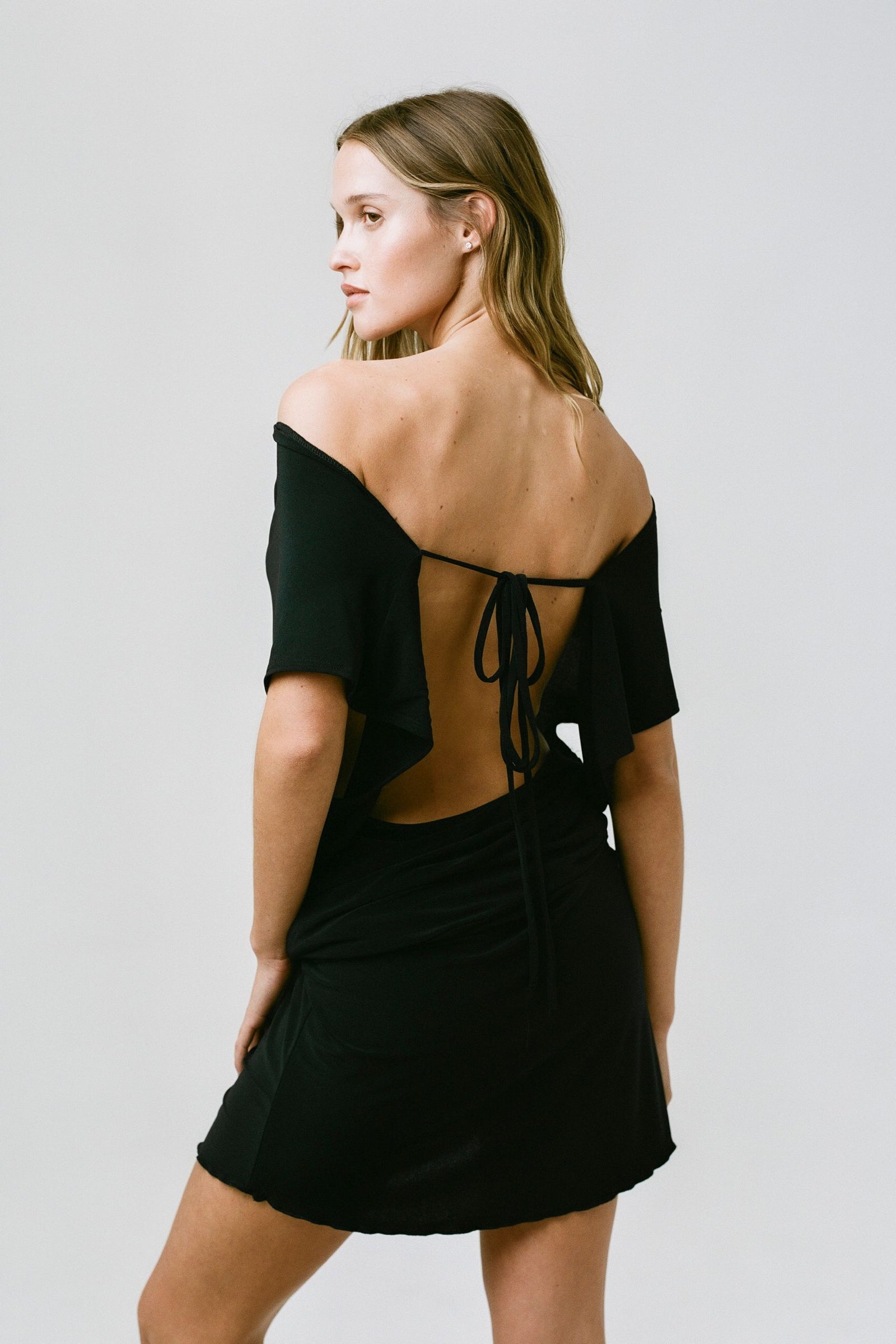 THE MAYA DRESS IN BLACK – Bella Venice