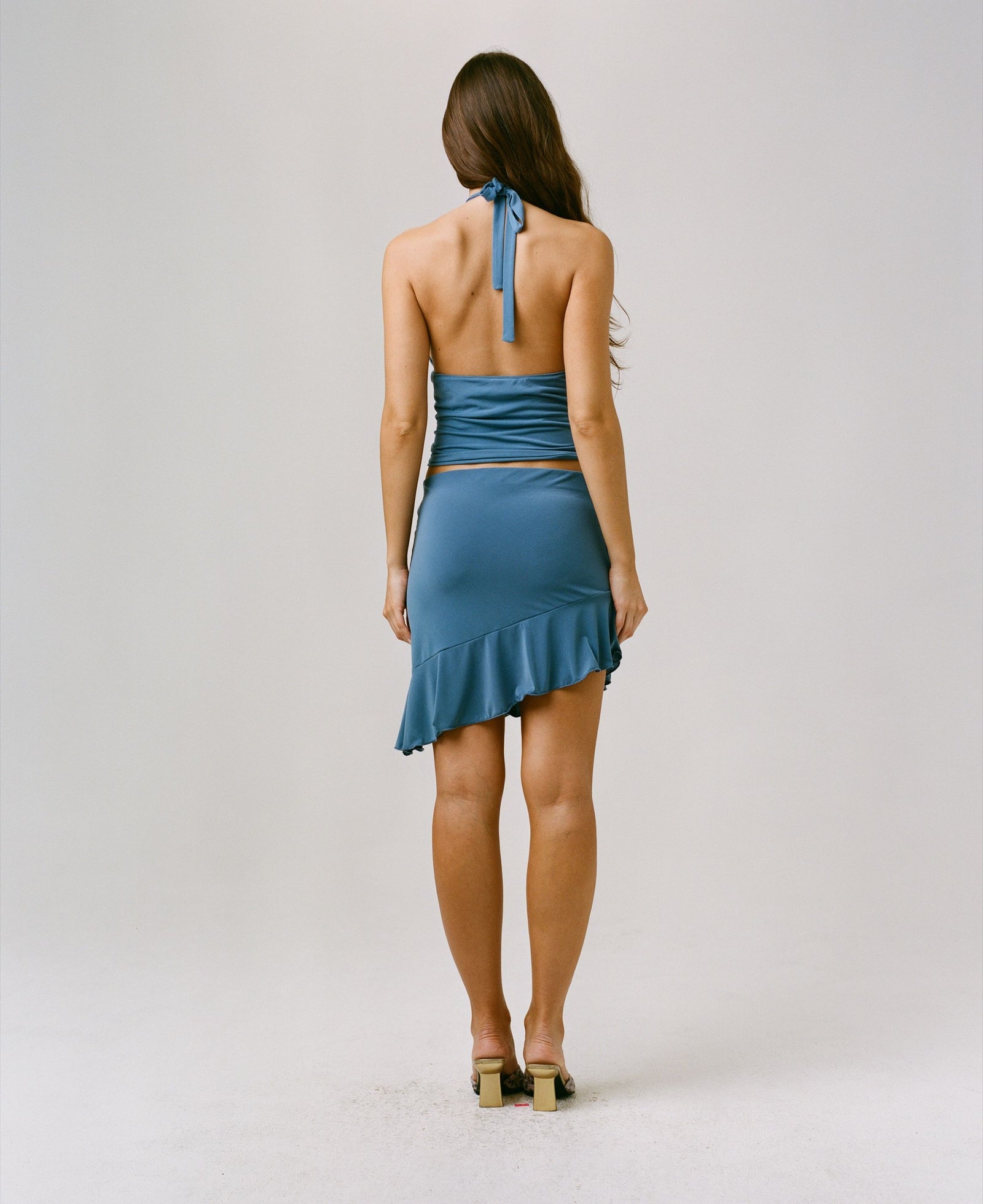 THE JADE TOP IN BLUE