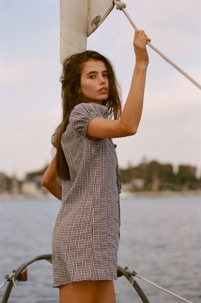 THE MARGARET DRESS IN GINGHAM
