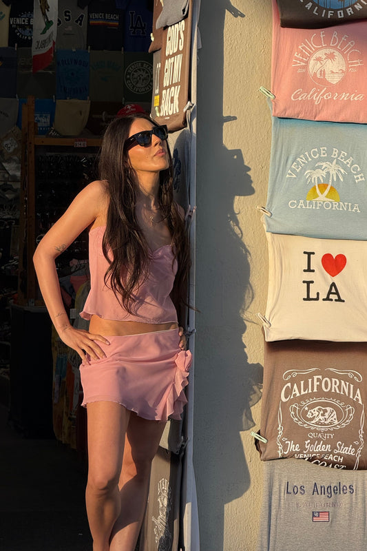 THE ROSE SKIRT IN PINK