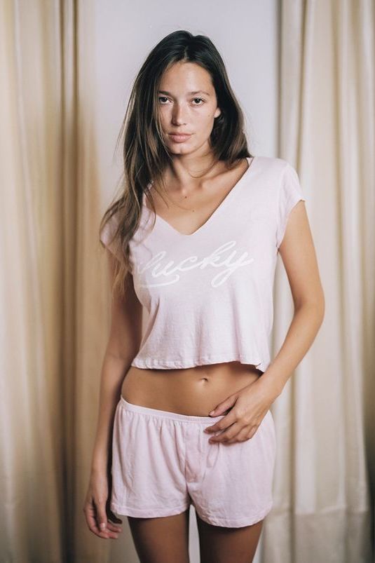 THE LUCKY TOP IN PINK