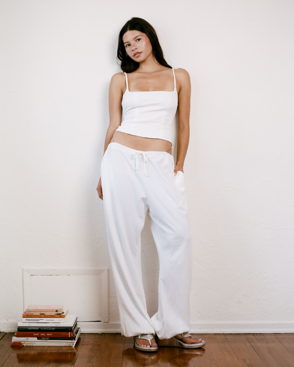 THE BRIDGET PANT IN WHITE