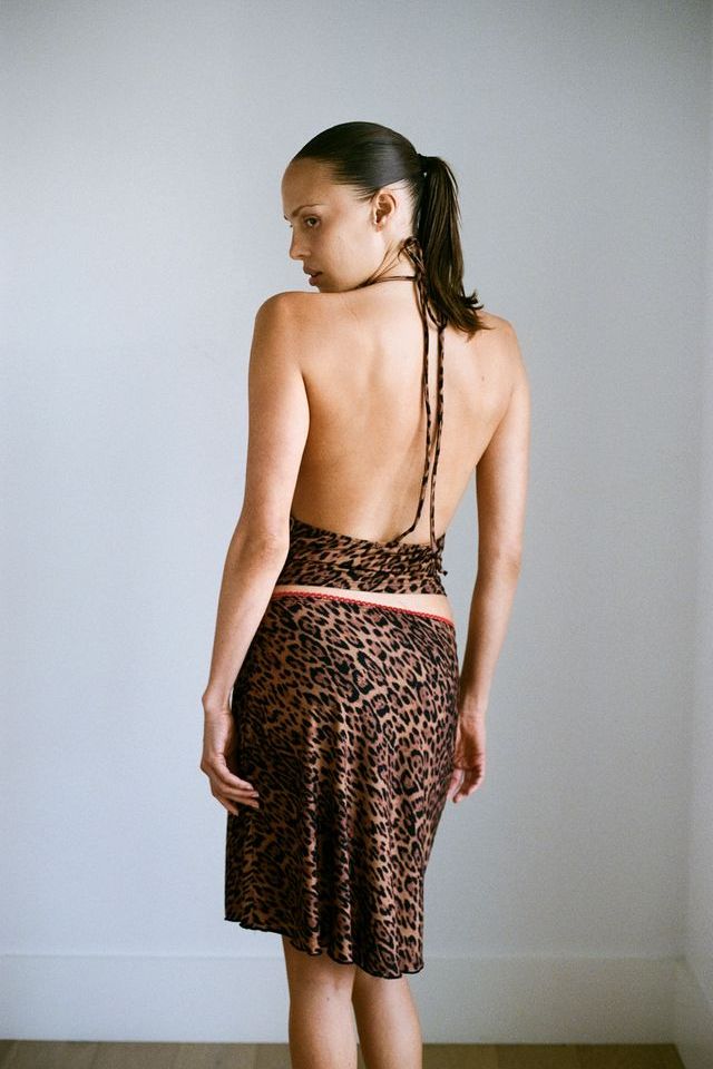 THE LESLEY SKIRT IN CHEETAH
