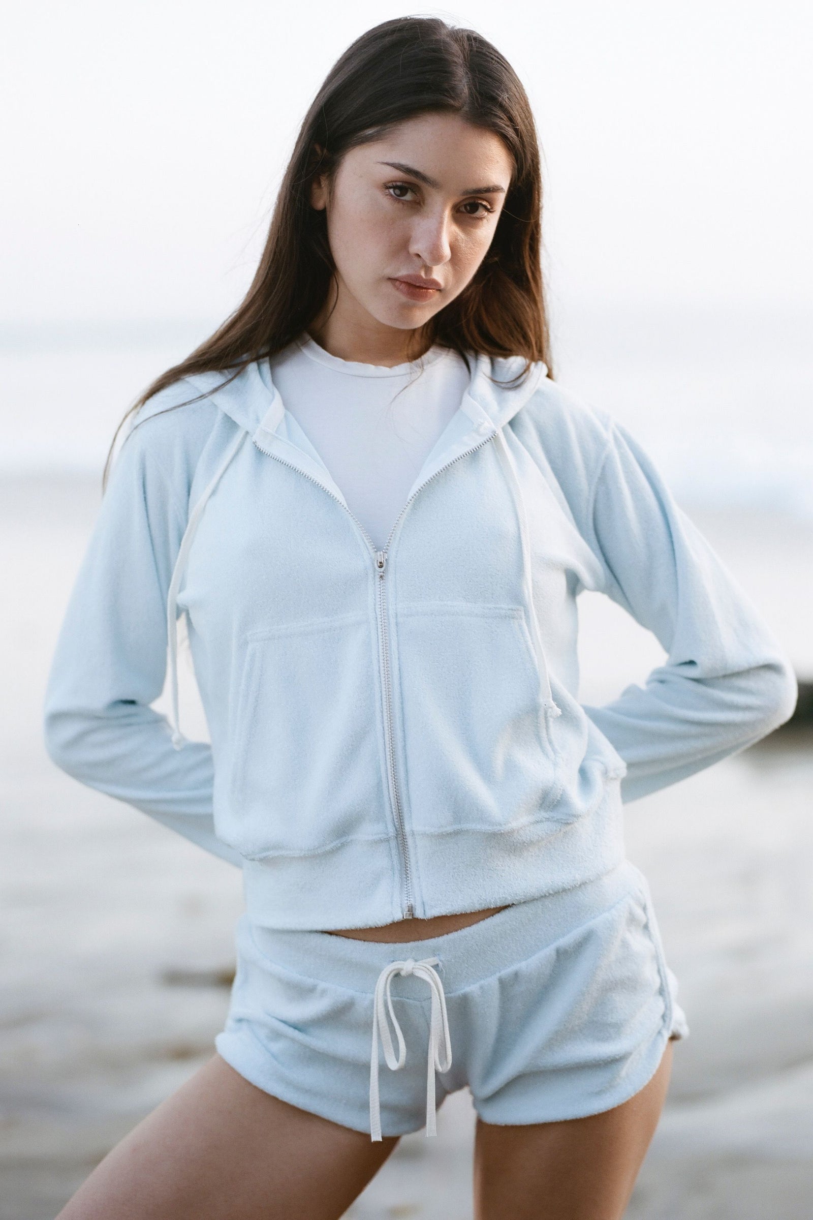 THE TERRY SHORT IN BB BLUE