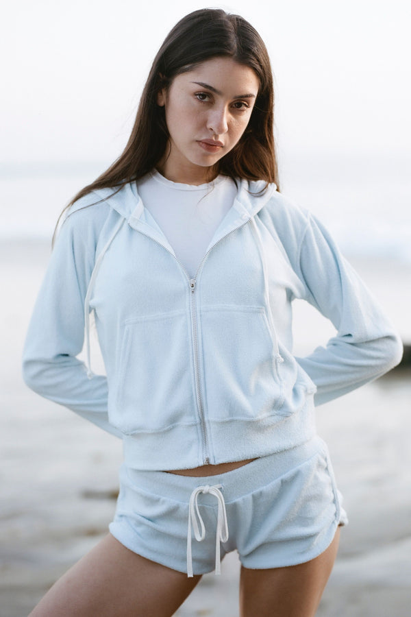 THE TERRY SHORT IN BB BLUE